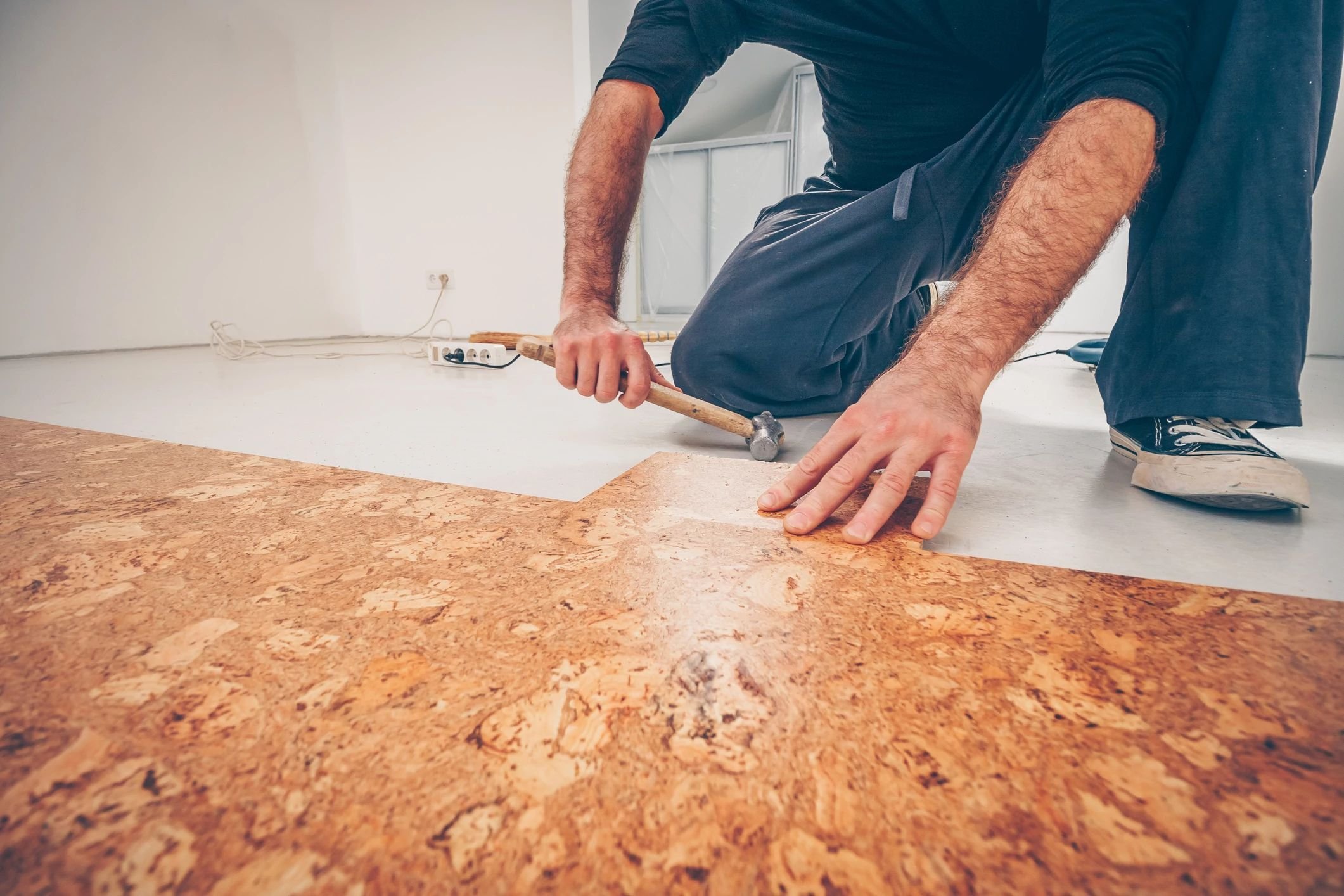 More for home cork installation renovation-2021 Galbraiths Inc. Flooring in Carthage, MO